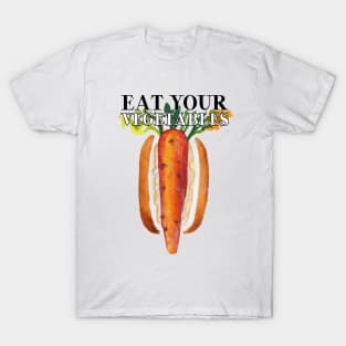 Eat Your Vegetables Carrot T-Shirt